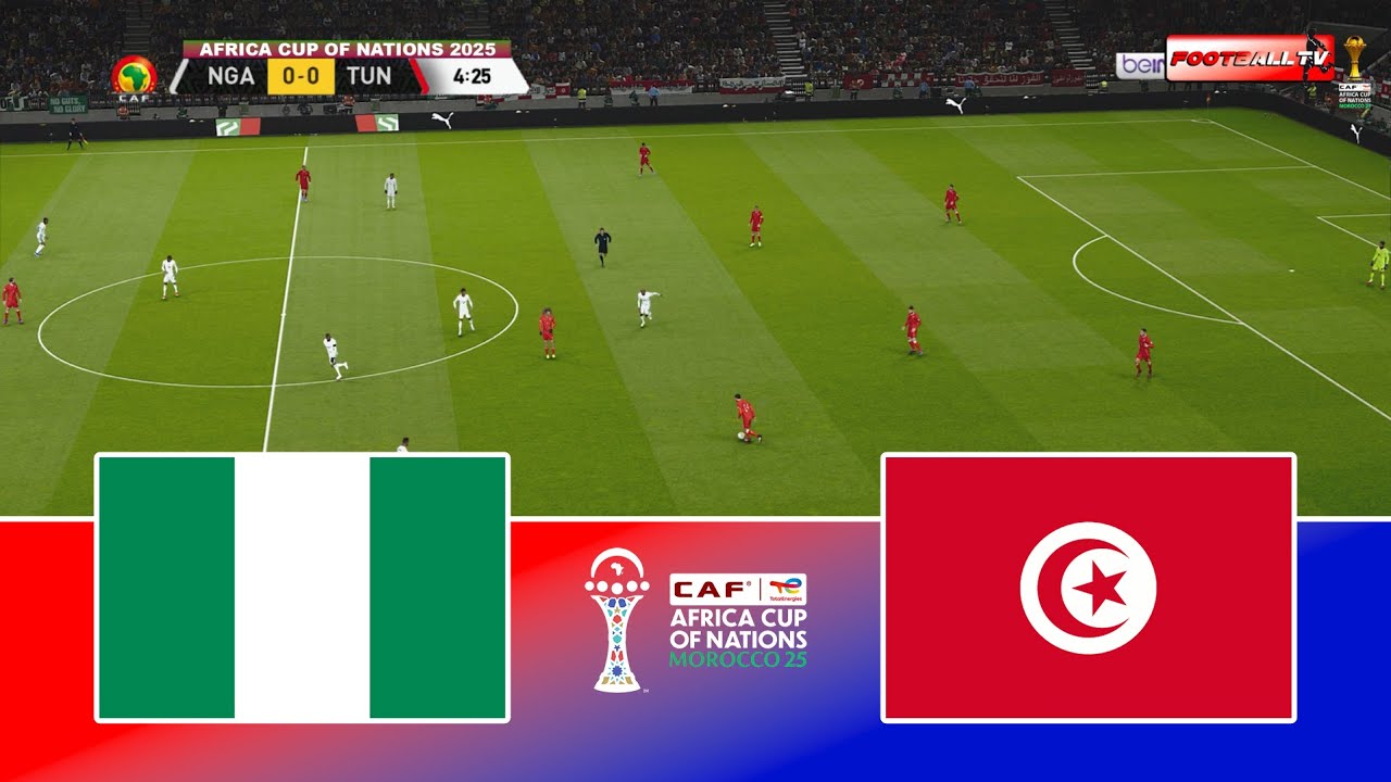 تابع مباراة تونس ونيجيريا مباشرة في كأس أمم إفريقيا.. القنوات الناقلة واسم المعلق