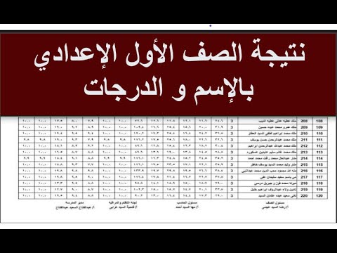 الفرحة تعم المنازل.. استعلم الآن عن نتيجة الصف الأول الإعدادي 2026 بالاسم ورقم الجلوس بسهولة