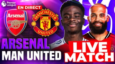 تابع الآن: أرسنال ضد مانشستر يونايتد في الدوري الإنجليزي HD عبر القنوات الناقلة