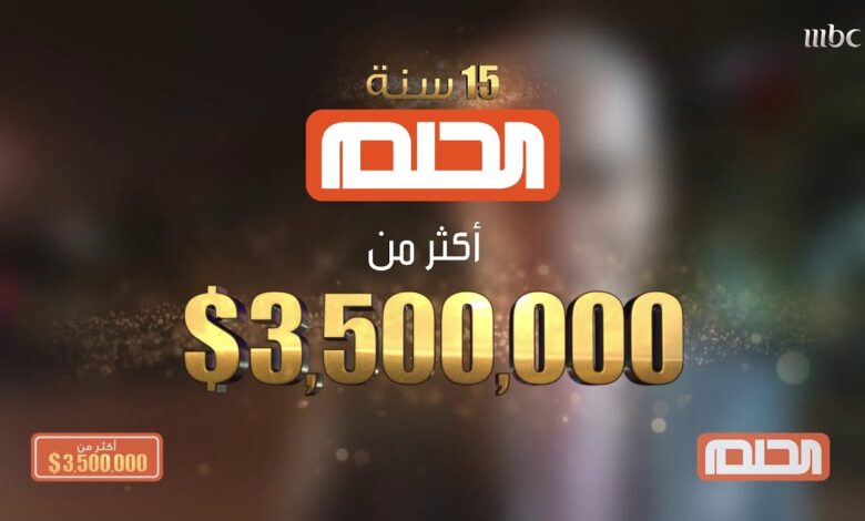 اكتشف مفاجأة مسابقة الحلم 2026.. اربح 100 ألف دولار بسهولة بخطوتين فقط