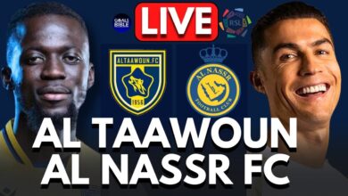 Al-Nassr vs Al Taawoun.. تابع مباراة النصر ضد التعاون الآن مباشر وبجودة عالية عبر القنوات الناقلة