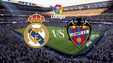 تابع الآن.. مباراة ريال مدريد ضد ليفانتي اليوم - كل التفاصيل لمتابعة ماتش الليجا مباشرة