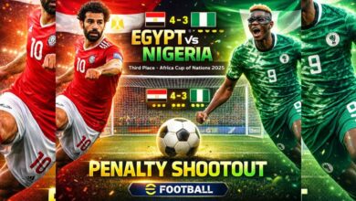 Egypt vs Nigeria.. تابع مباراة مصر ونيجيريا النهائية لكأس أمم إفريقيا 2025 مجانًا عبر القنوات الناقلة الرسمية