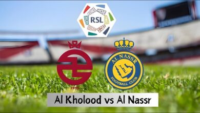 Al-Kholood vs Al-Nassr.. كل ما تريد معرفته عن مشاهدة مباراة نادي الخلود ضد النصر مباشرة