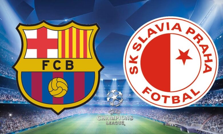 تابع الآن.. كل الطرق لمتابعة مباراة برشلونة وسلافيا براغ بدوري أبطال أوروبا 2026 مباشرة على القنوات الناقلة