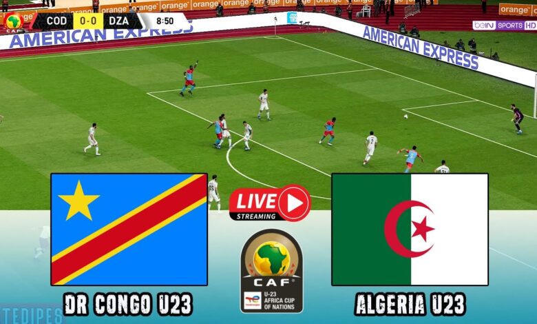 " Algeria vs DR Congo ".. متابعة حية HD: الجزائر ضد الكونغو الديمقراطية والقنوات الرسمية الناقلة للقاء