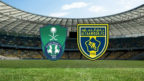 Al Ahli vs Al Taawoun.. مباراة الأهلي والتعاون في دوري روشن السعودي بأفضل جودة عبر القنوات الناقلة