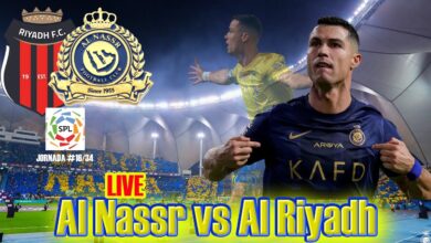 مباشر بدون تقطيع.. القنوات المفتوحة الناقلة لمباراة النصر ضد الرياض اليوم