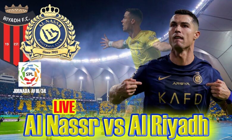 مباشر بدون تقطيع.. القنوات المفتوحة الناقلة لمباراة النصر ضد الرياض اليوم