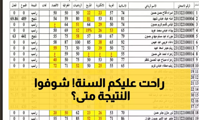 أولياء الأمور استعدوا.. نتائج السادس الابتدائي 2026 تصدر قريبًا وطريقة الاستعلام واضحة