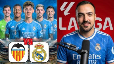 تعرف على تشكيلة ريال مدريد الرسمية لمواجهة فالنسيا في الدوري الإسباني اليوم