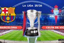 Barcelona vs Celta Vigo.. طريقة متابعة مباراة برشلونة ضد سيلتا فيغو عبر القنوات الناقلة ومتابعة لحظة بلحظة