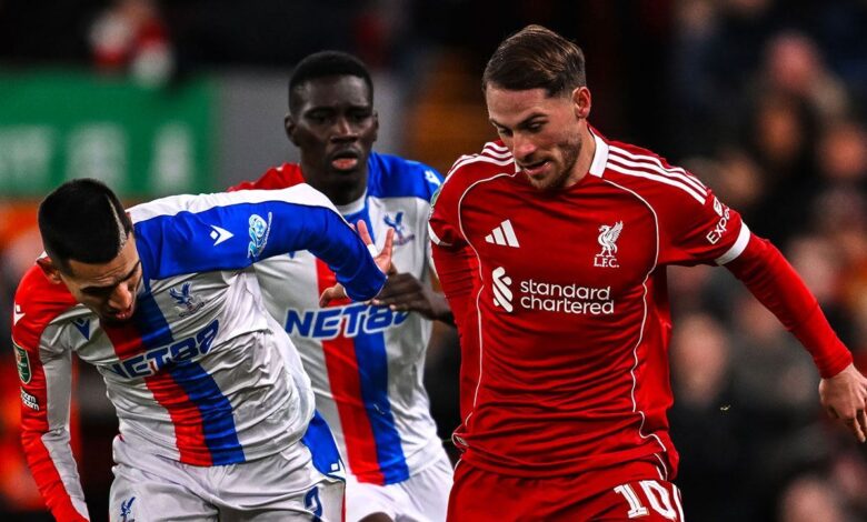 Liverpool vs crestal pallas.. ليفربول يواجه كريستال بالاس اليوم - موعد المباراة والقنوات الناقلة تشعل الترقب