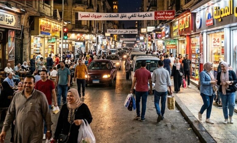 قرار مفاجئ من الحكومة المصرية بشأن مواعيد المحلات.. عودة العمل بالنظام الطبيعي وإلغاء قيود الغلق بالكامل
