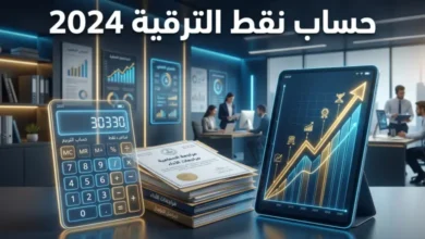 شرح مبسط خطوة بخطوة.. كيفية حساب نقط الترقية بالاختيار 2024 للأساتذة